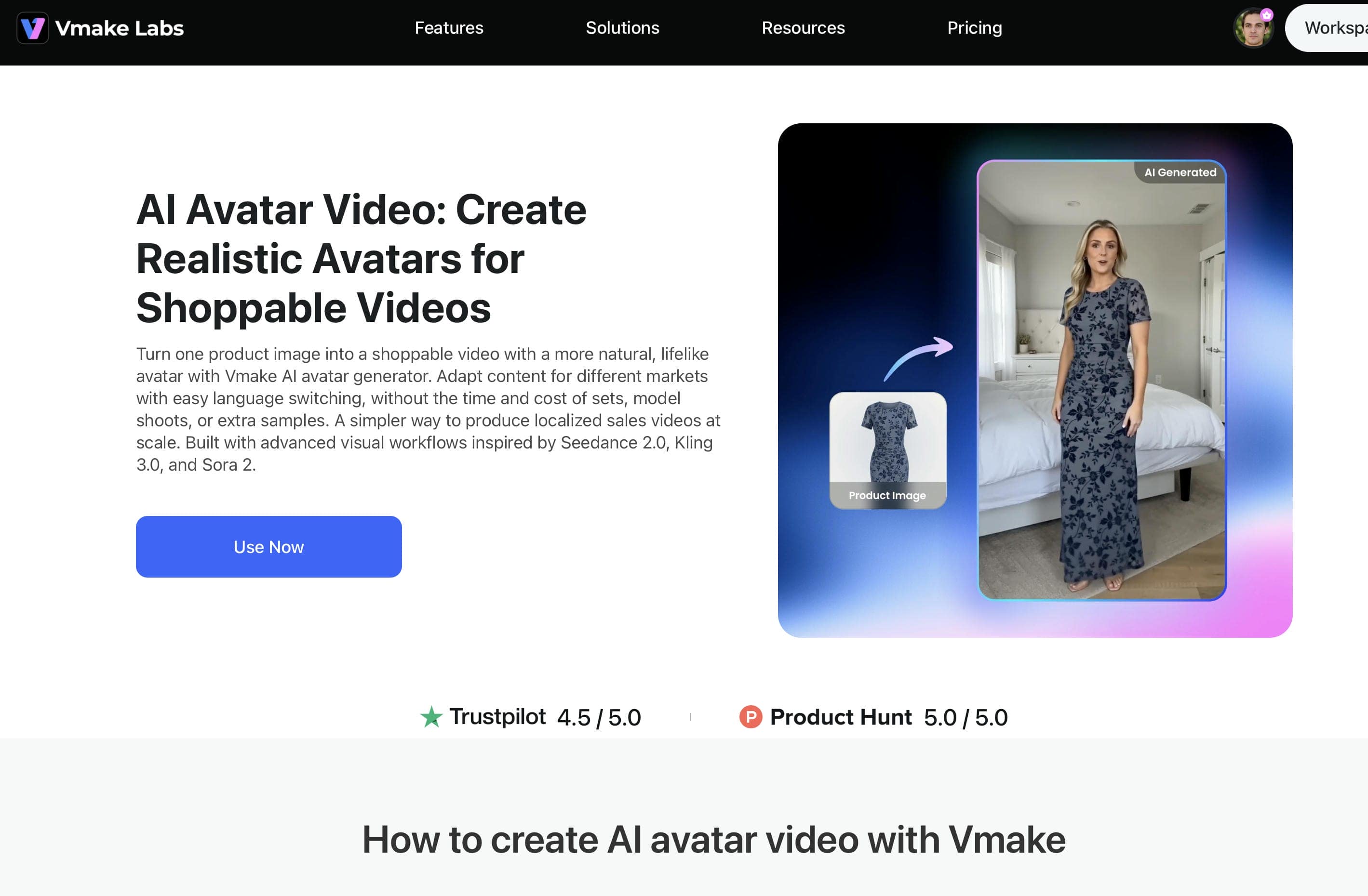 AI Avatar Video creation