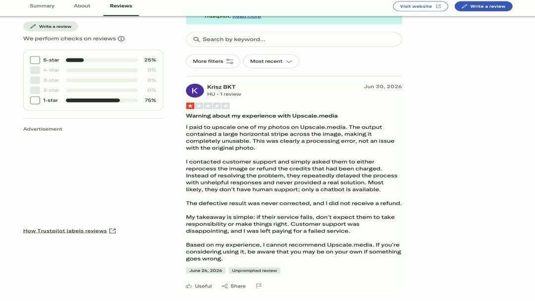 text Trustpilot