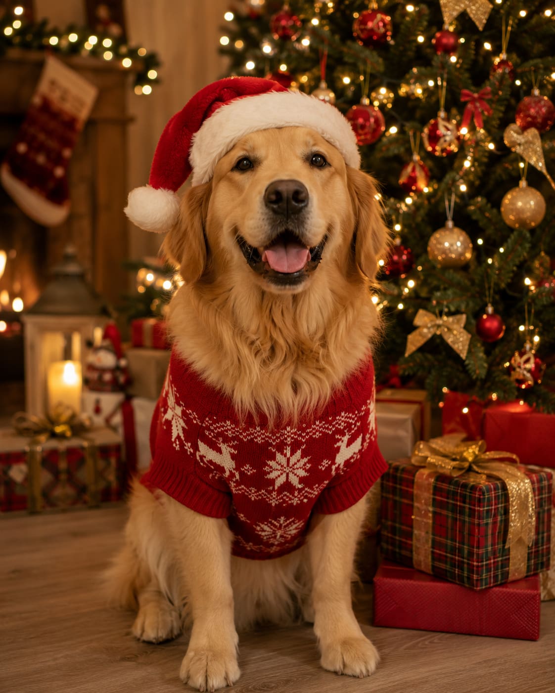 Christmas Pet Portrait