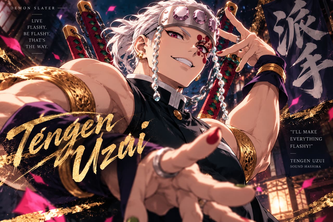Tengen Uzui - Demon Slayer: Kimetsu no Yaiba
