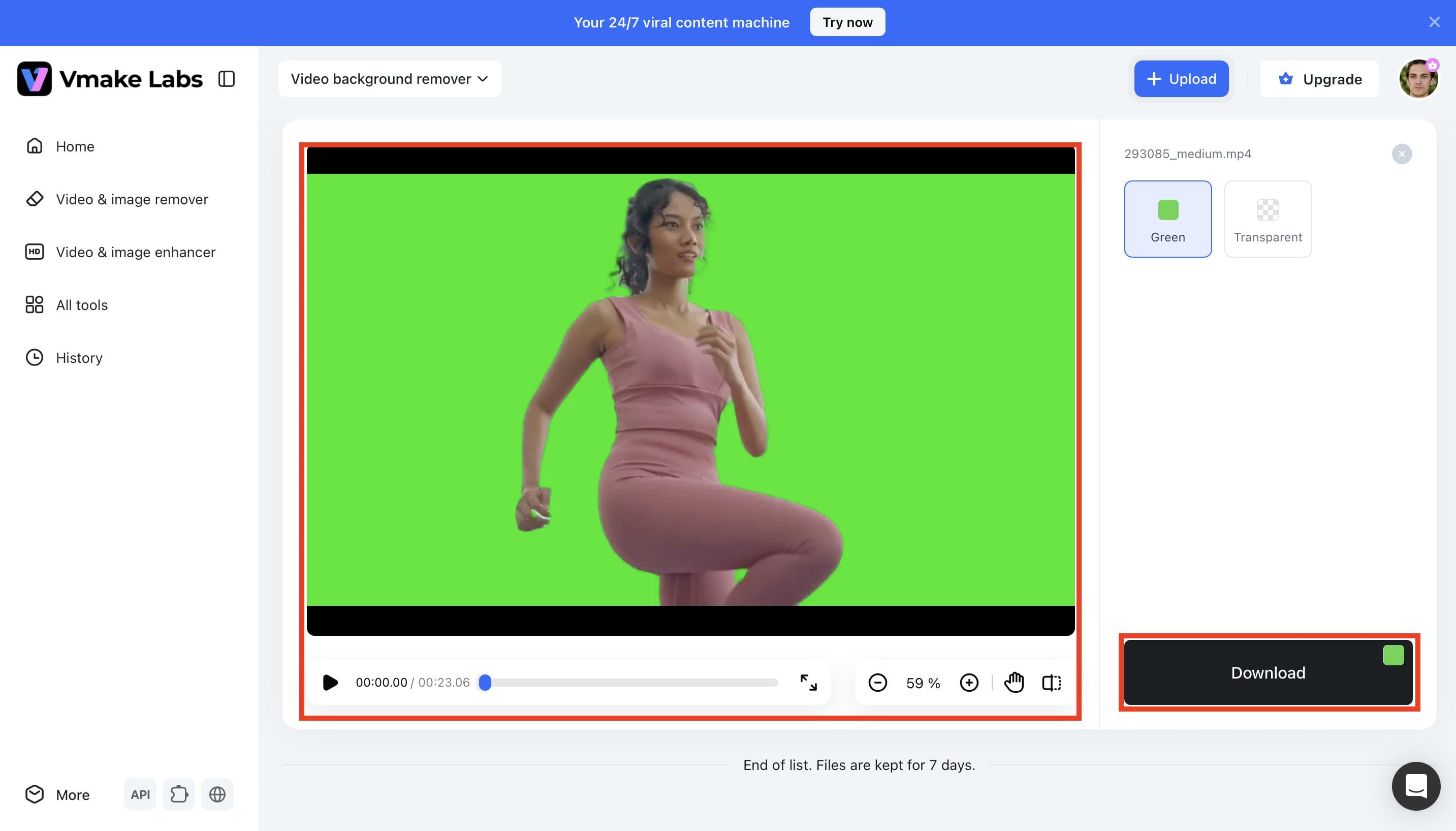 Preview and Download Video