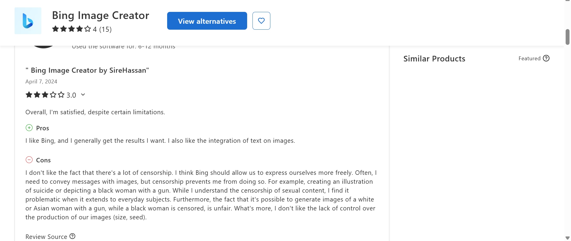 text Bing AI image generator review