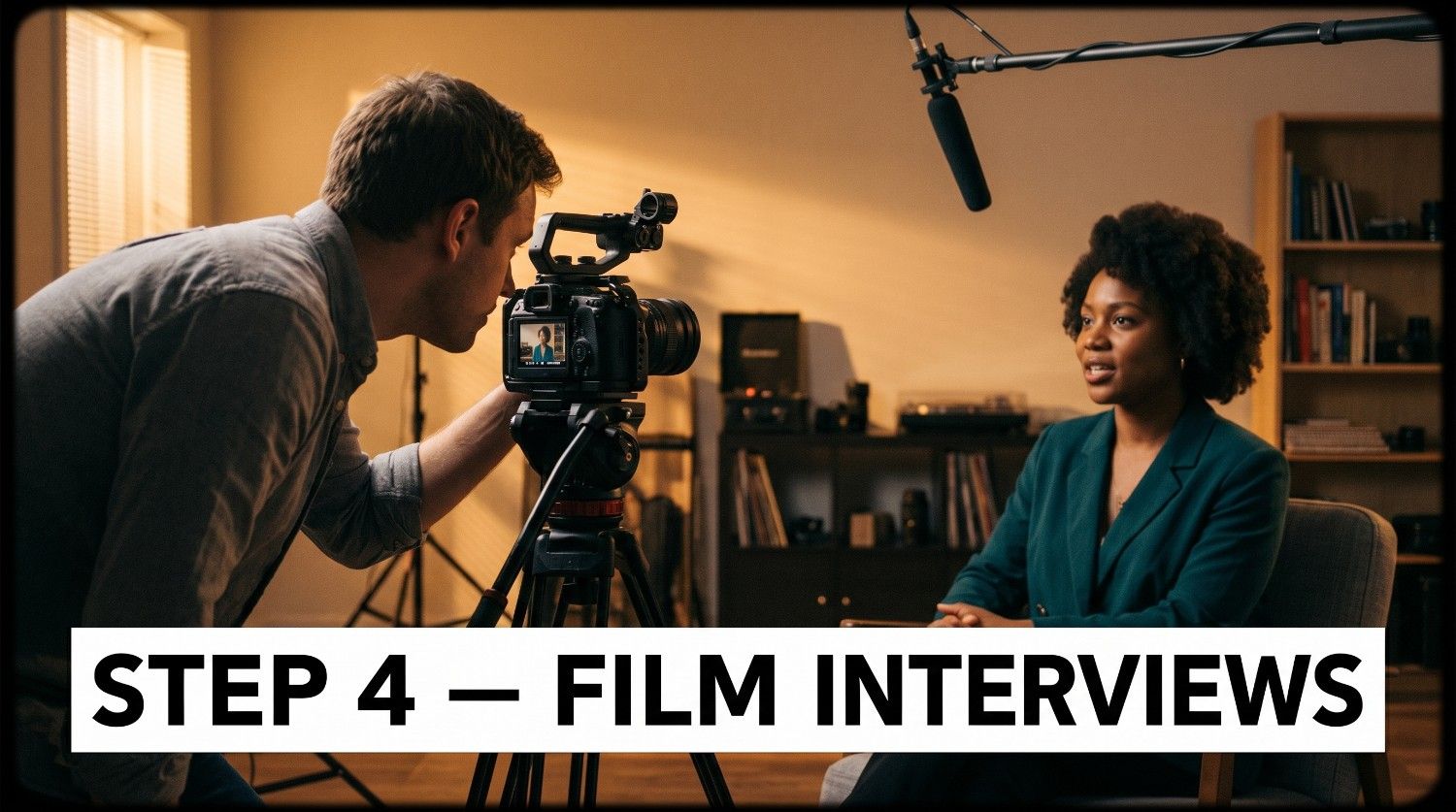 Film interviews and B-roll