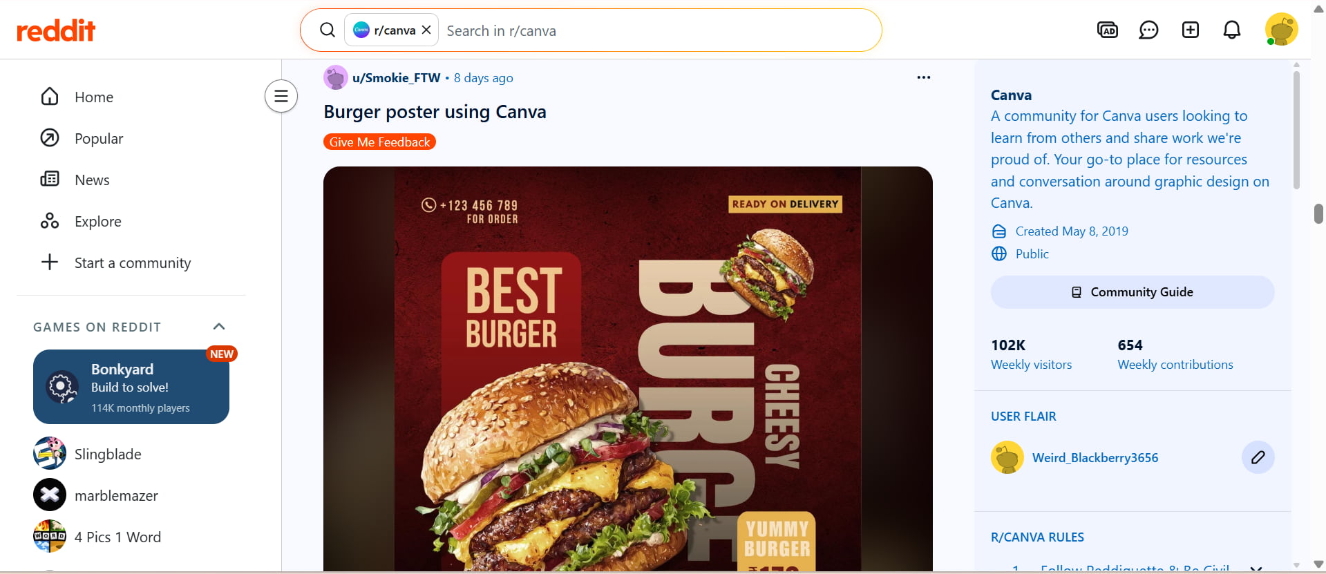text Reddit review