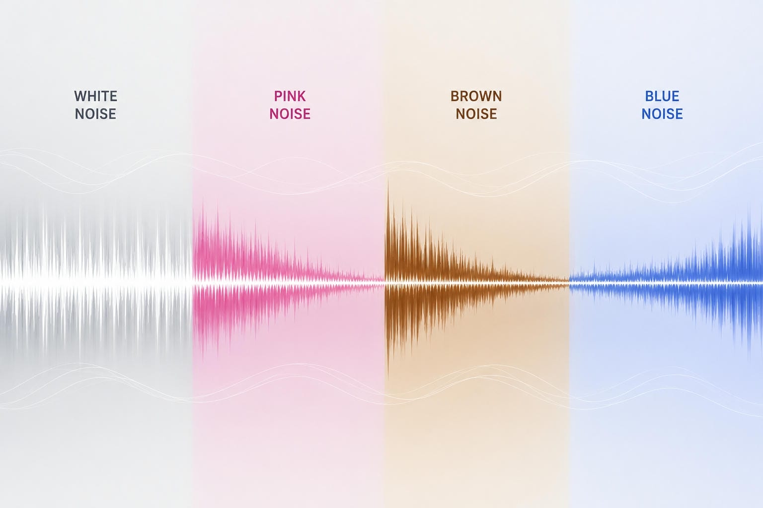 text Understanding noise colors and their practical uses