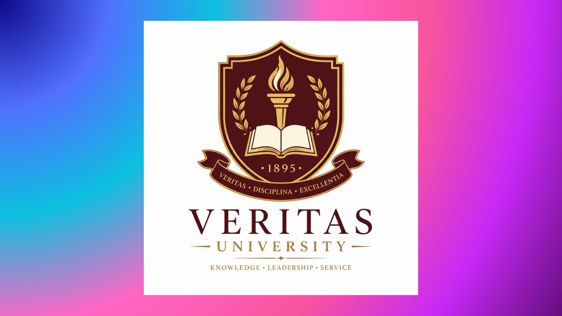 text Emblem Logo
