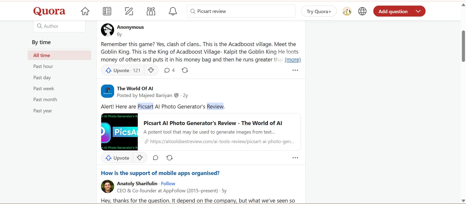 text Quora review