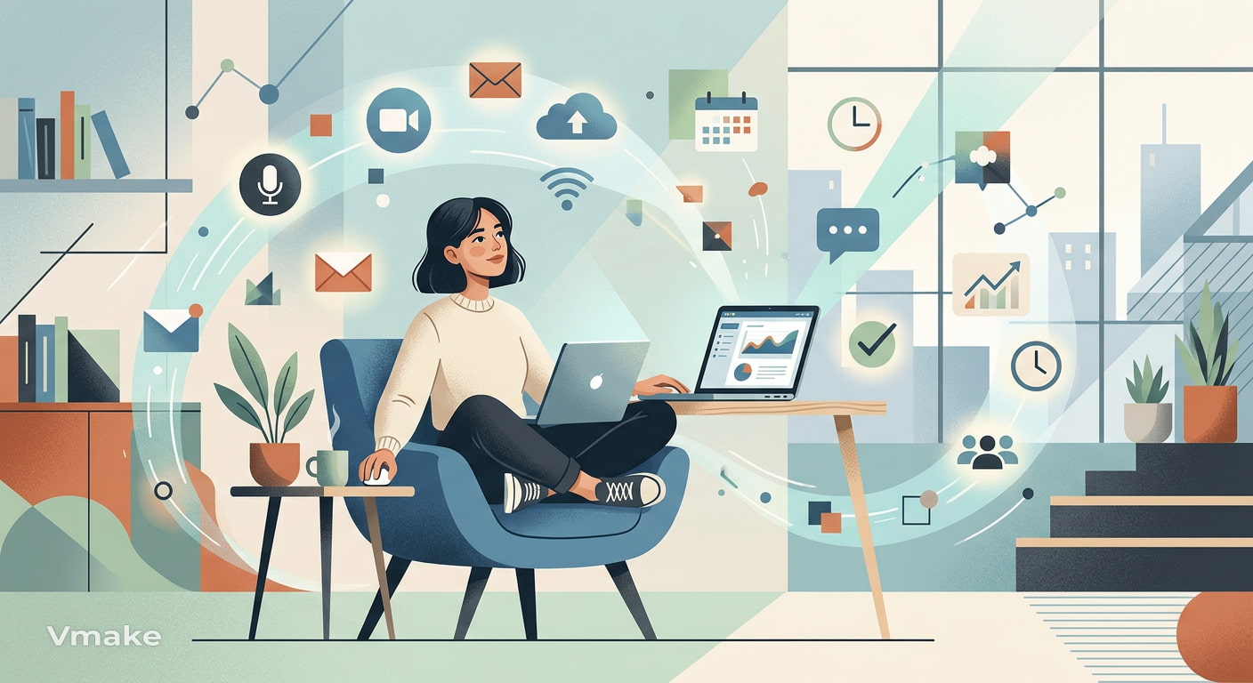 text Editorial illustration