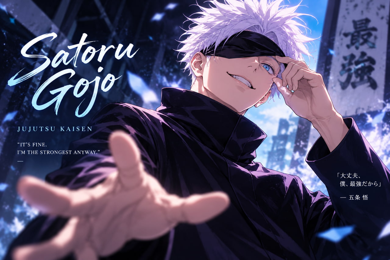 Satoru Gojo - Jujutsu Kaisen