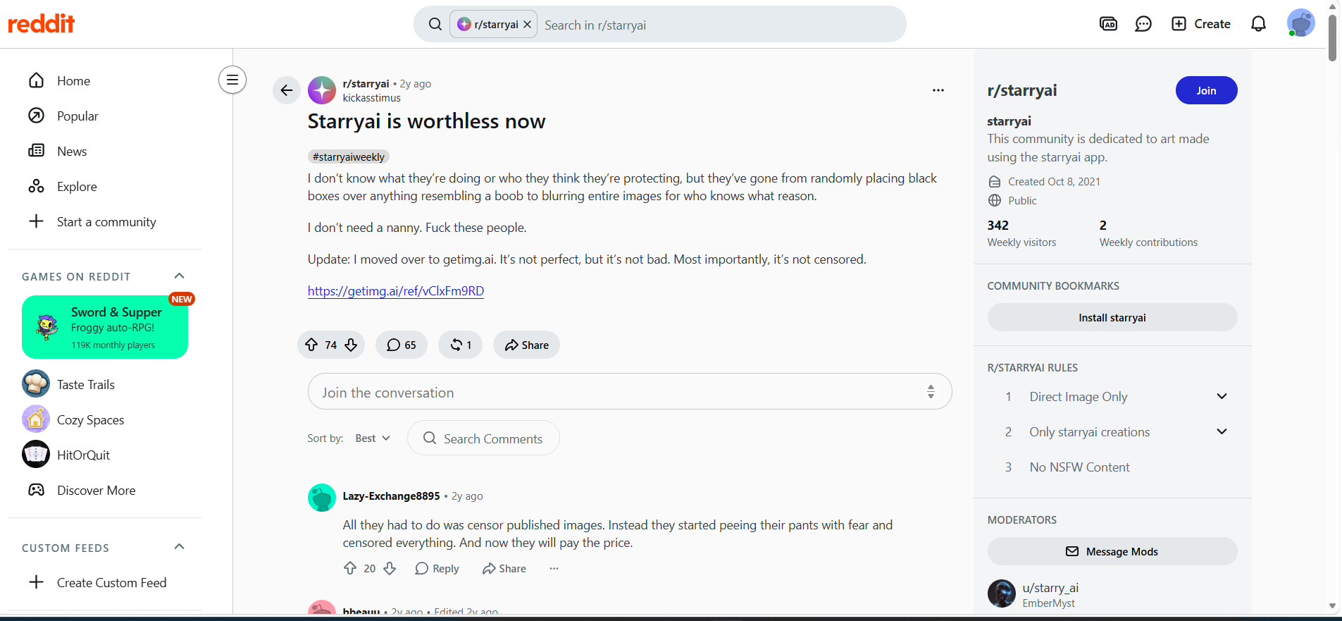 Reddit review