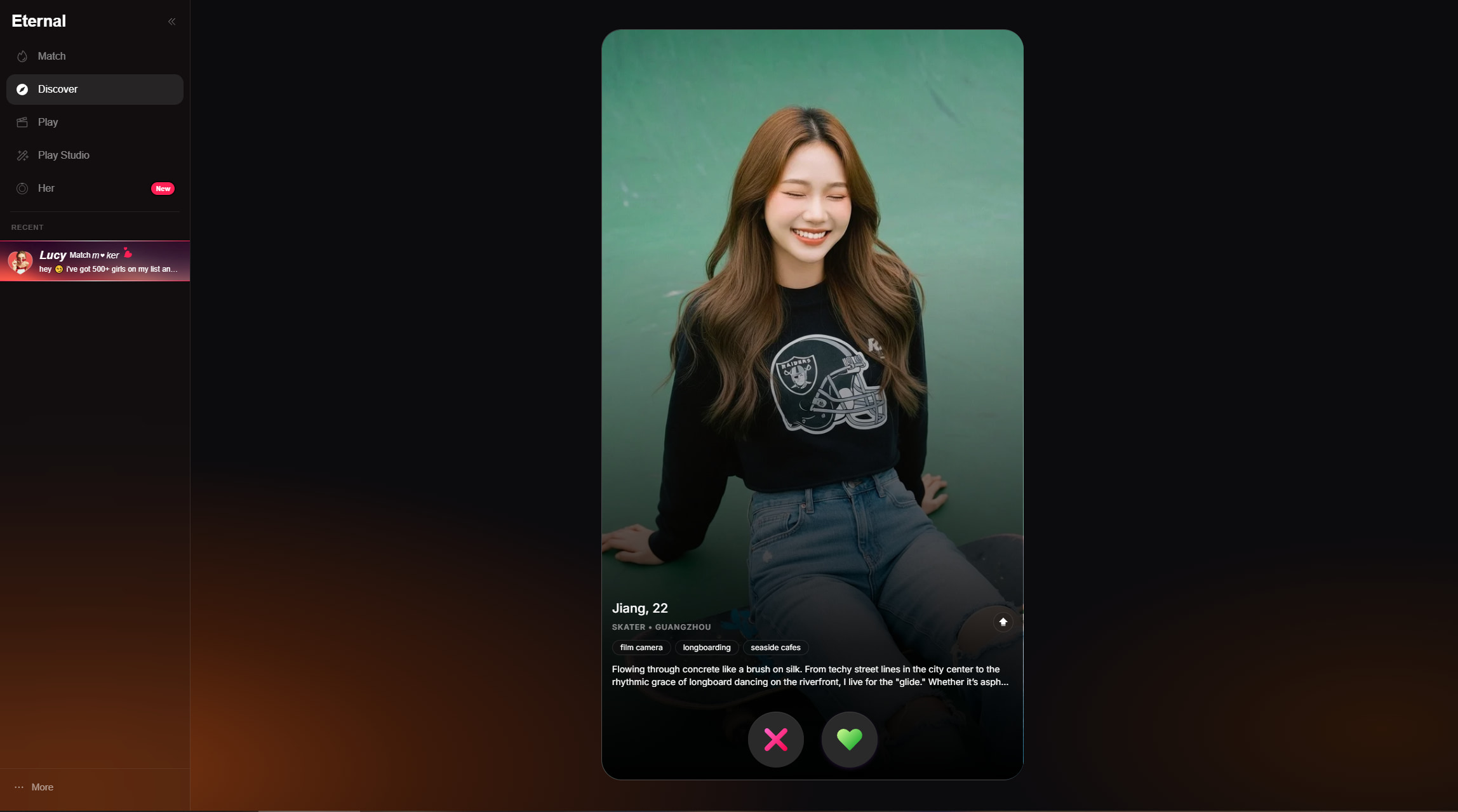 text Eternal AI Image Generator