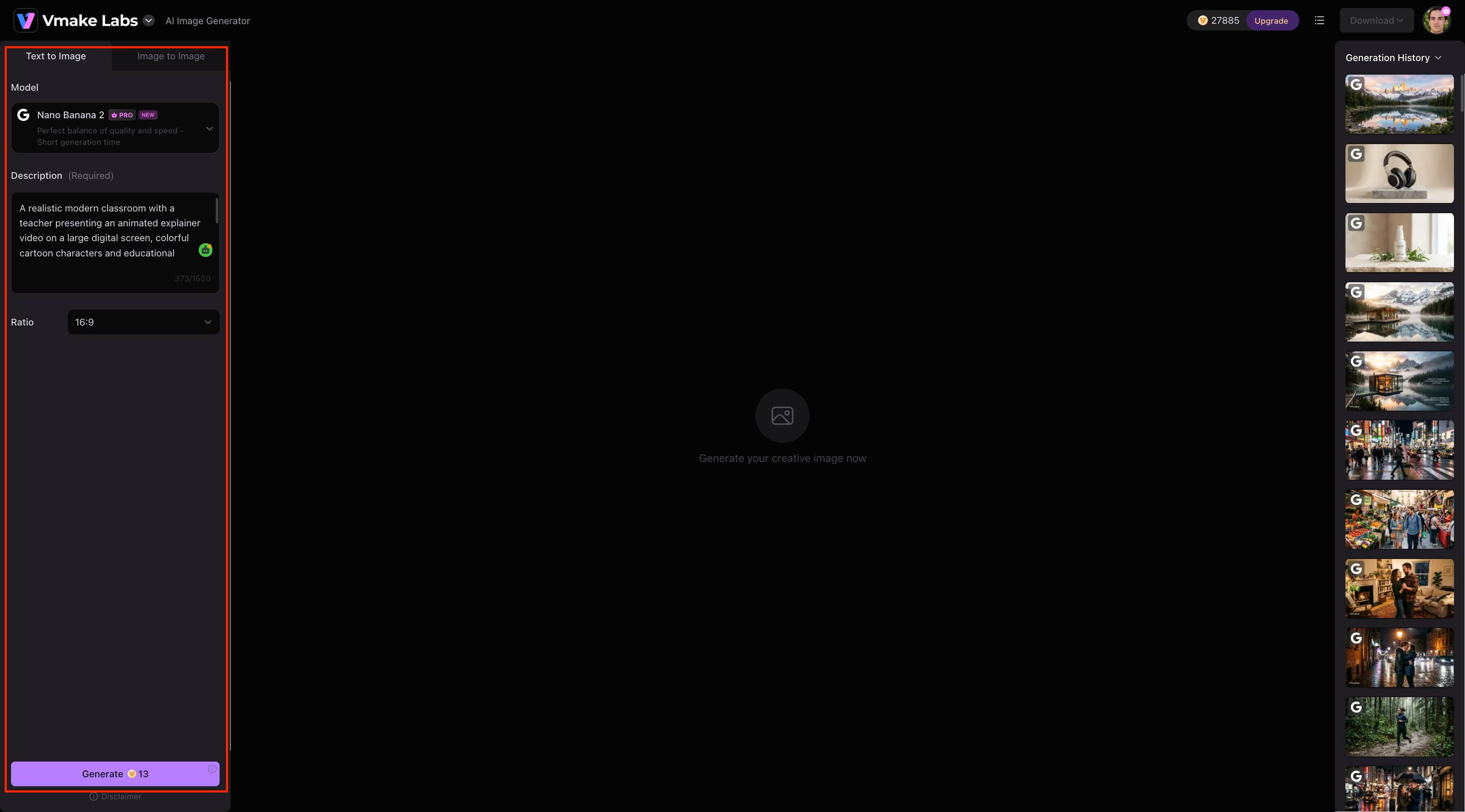 Enter Your detailed prompt