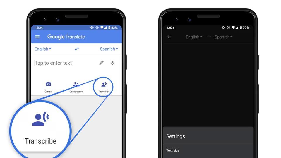 Google Live Transcribe