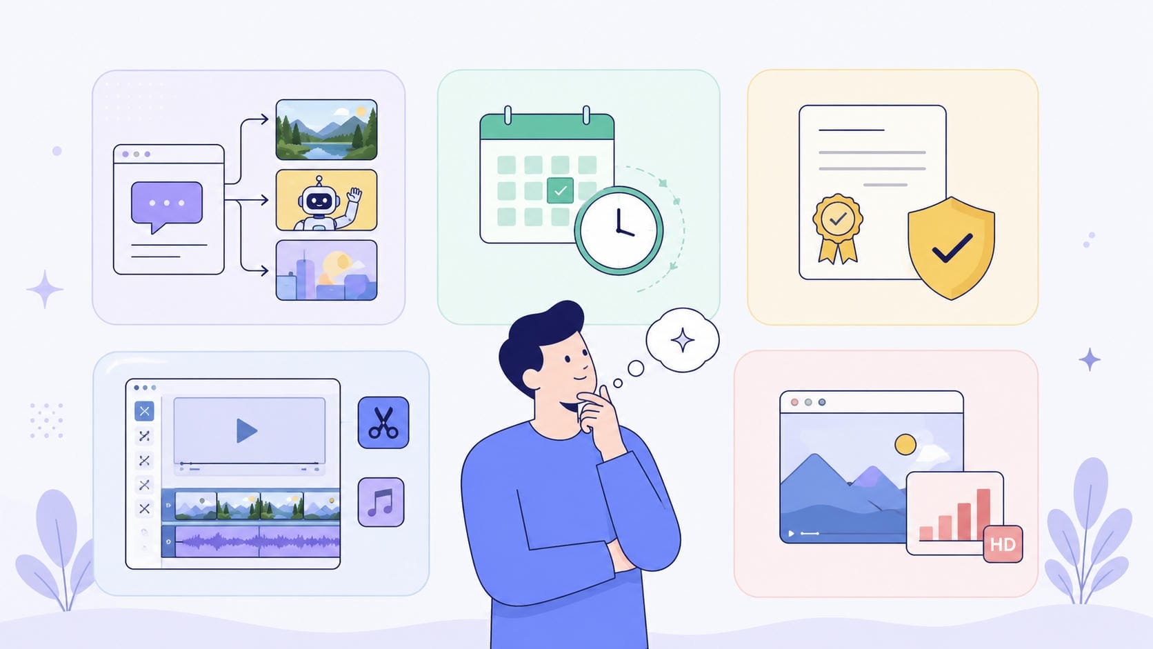 How to choose your best free AI video generator without watermarks