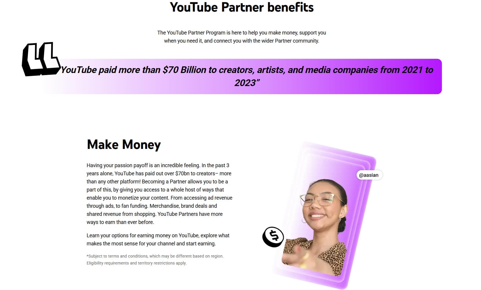 YouTube Partner Program