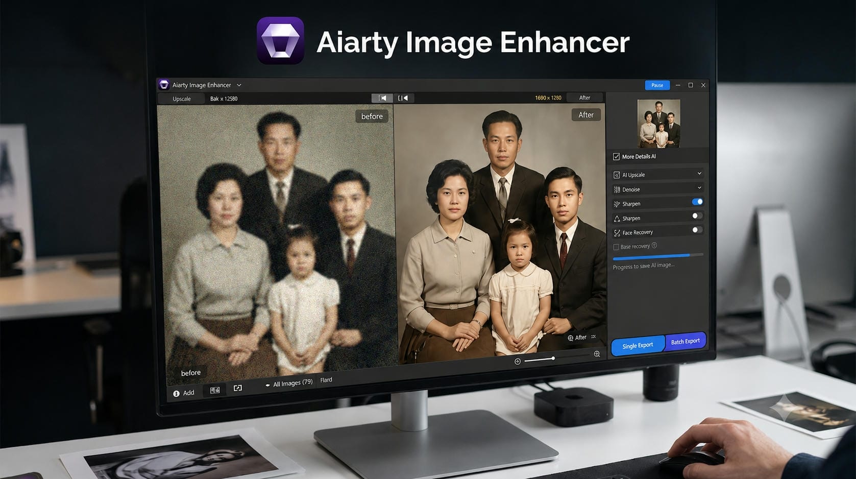 text Aiarty Image Enhancer
