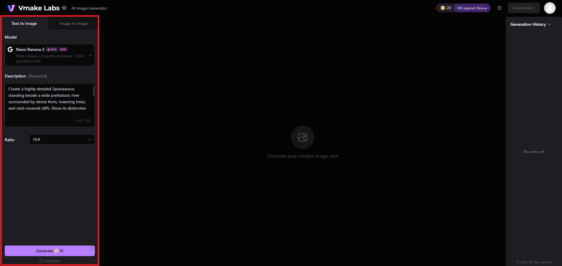 Input your prompt