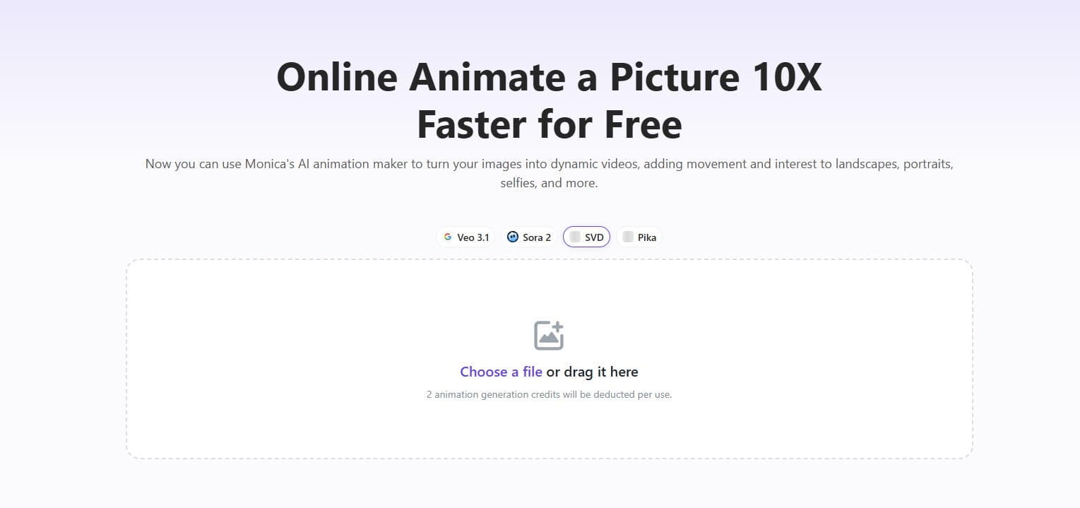 Monica's animation tool