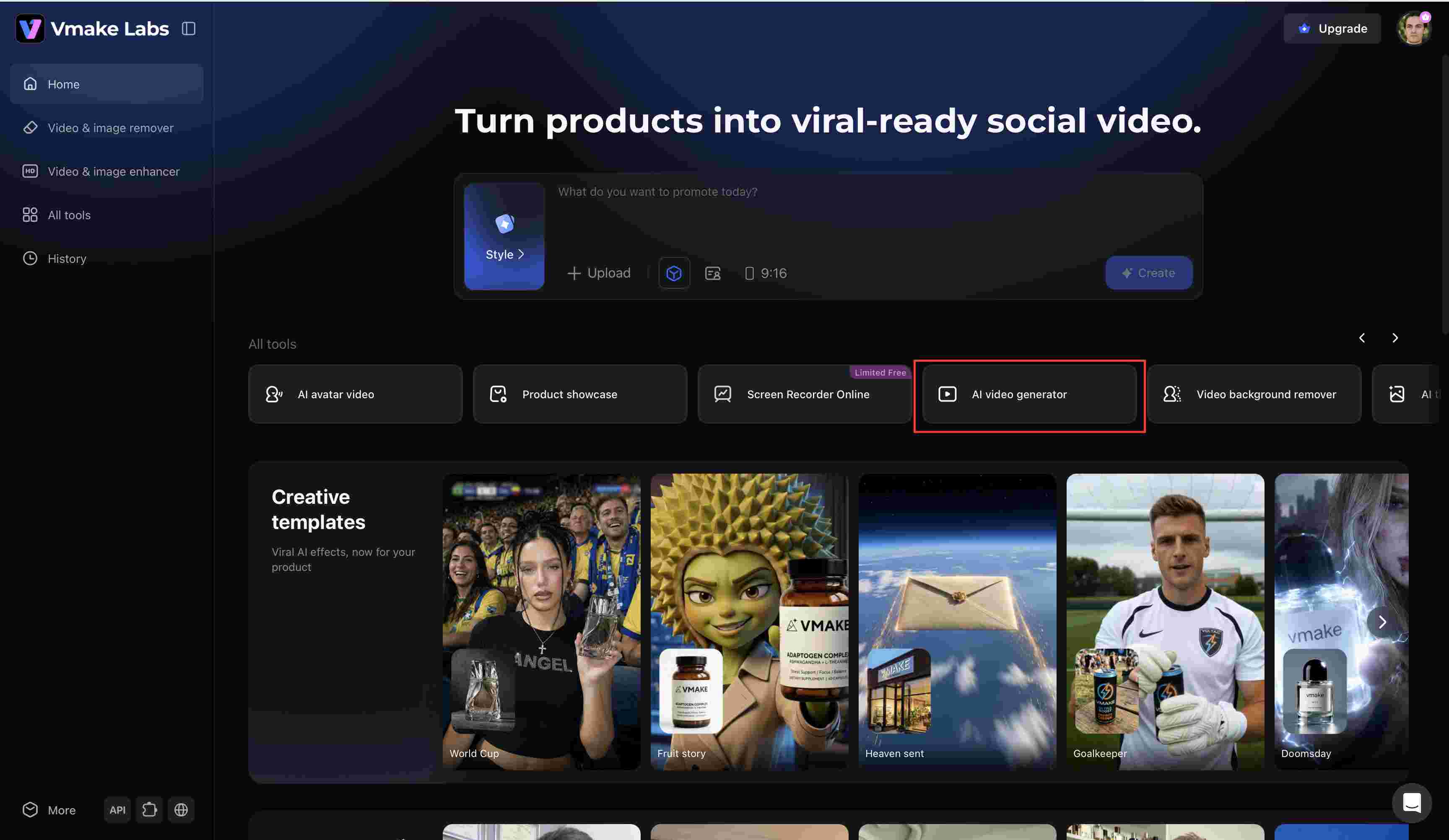 Vmake AI Video