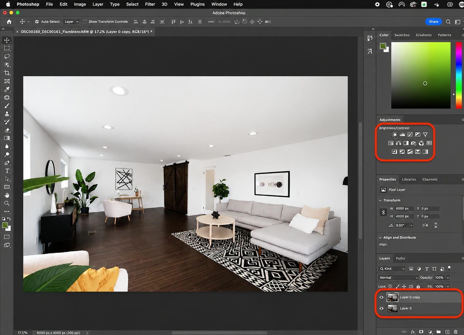 text Step 1: Set up the adjustment layer