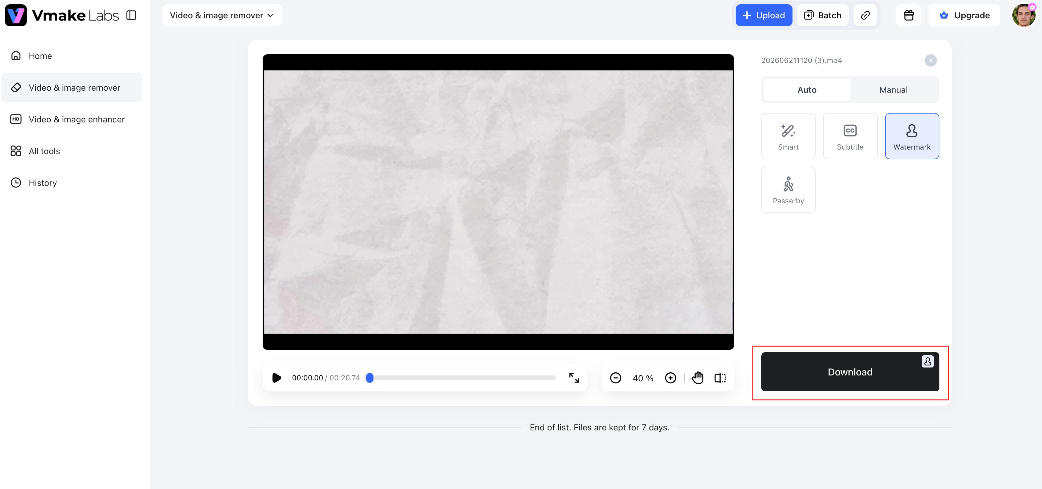 text Download your edited file