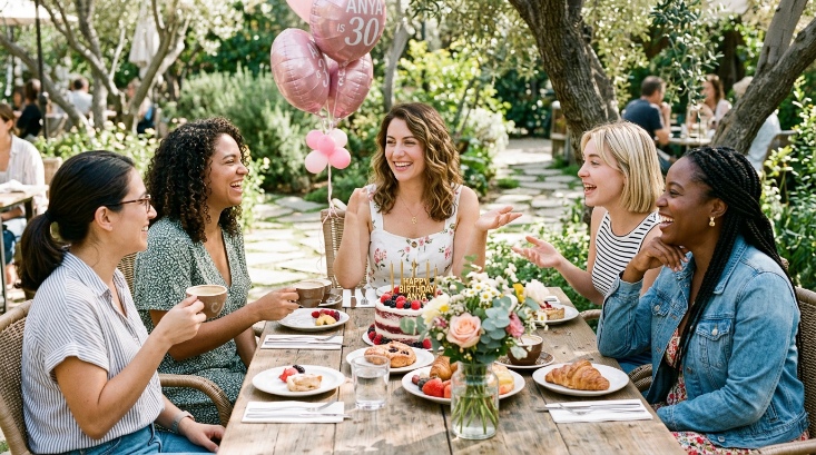 Girls' birthday brunch