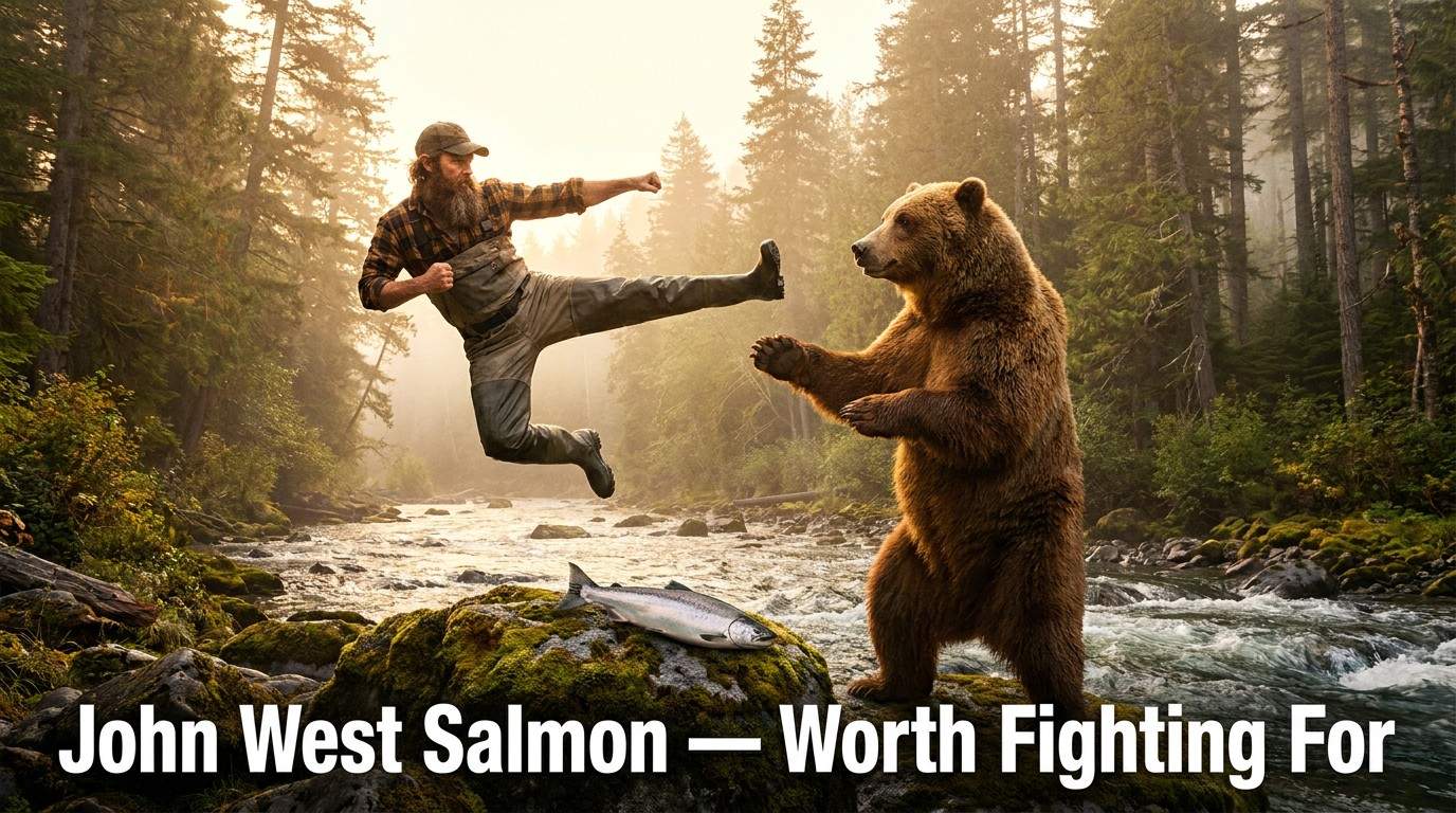John West Salmon: "Bear" (2000)