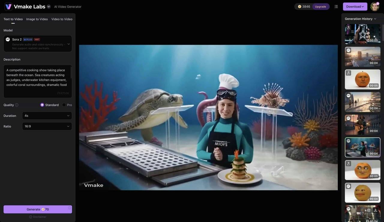 The Underwater Chef Competition