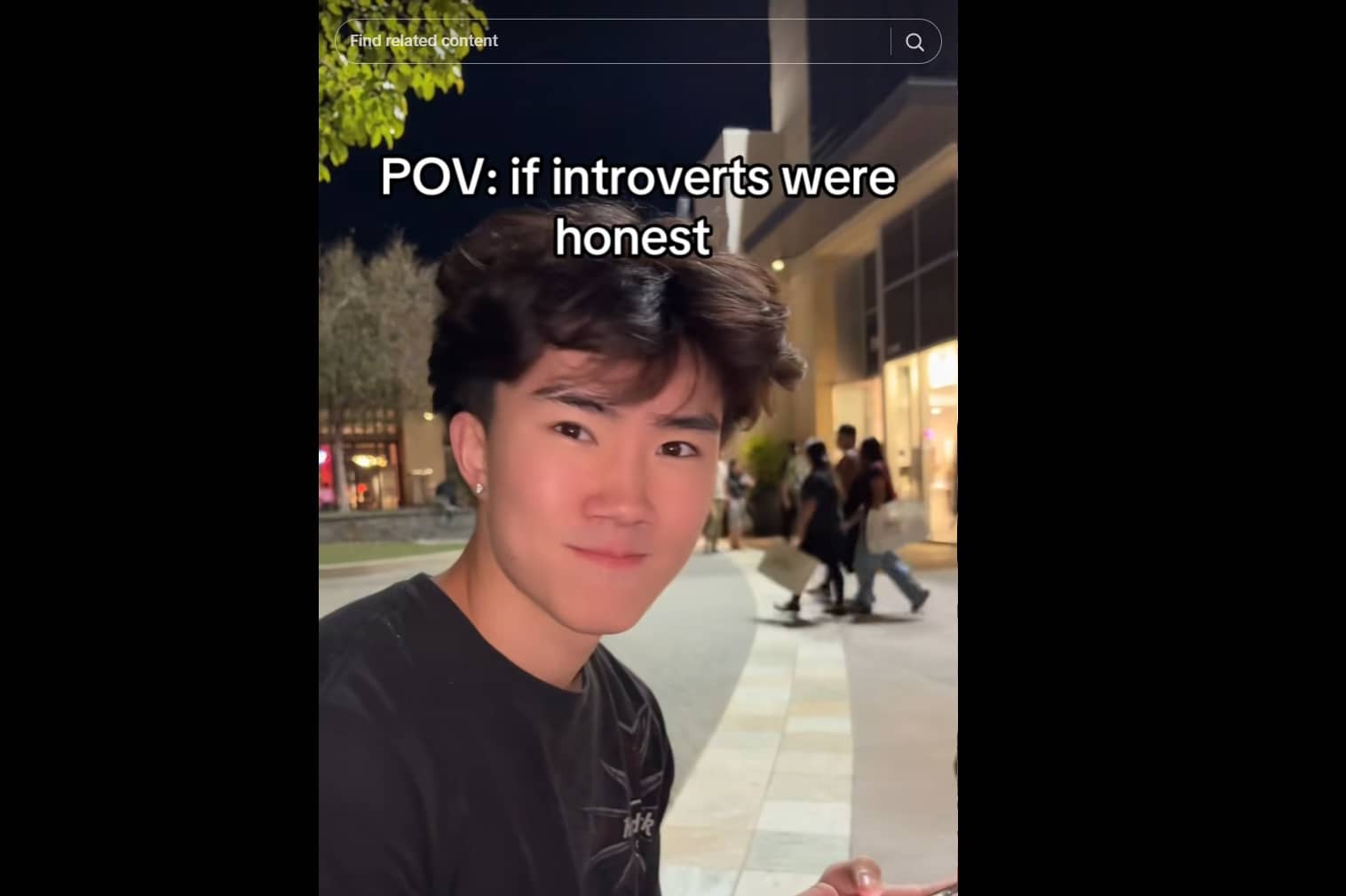 text POV skit