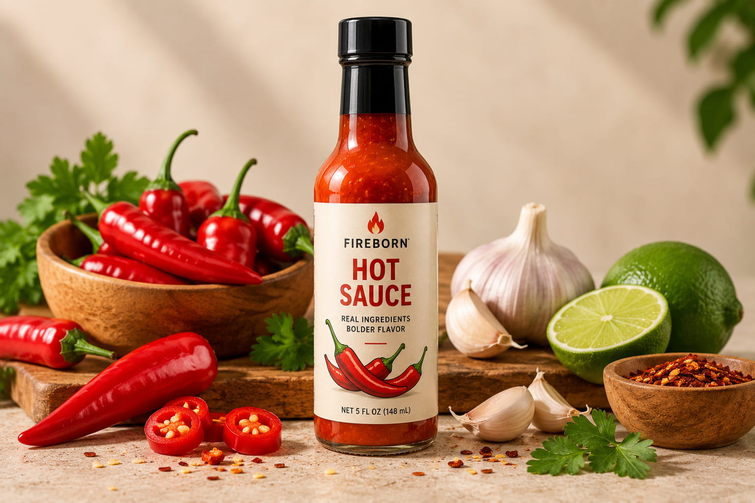 Product with ingredients or components