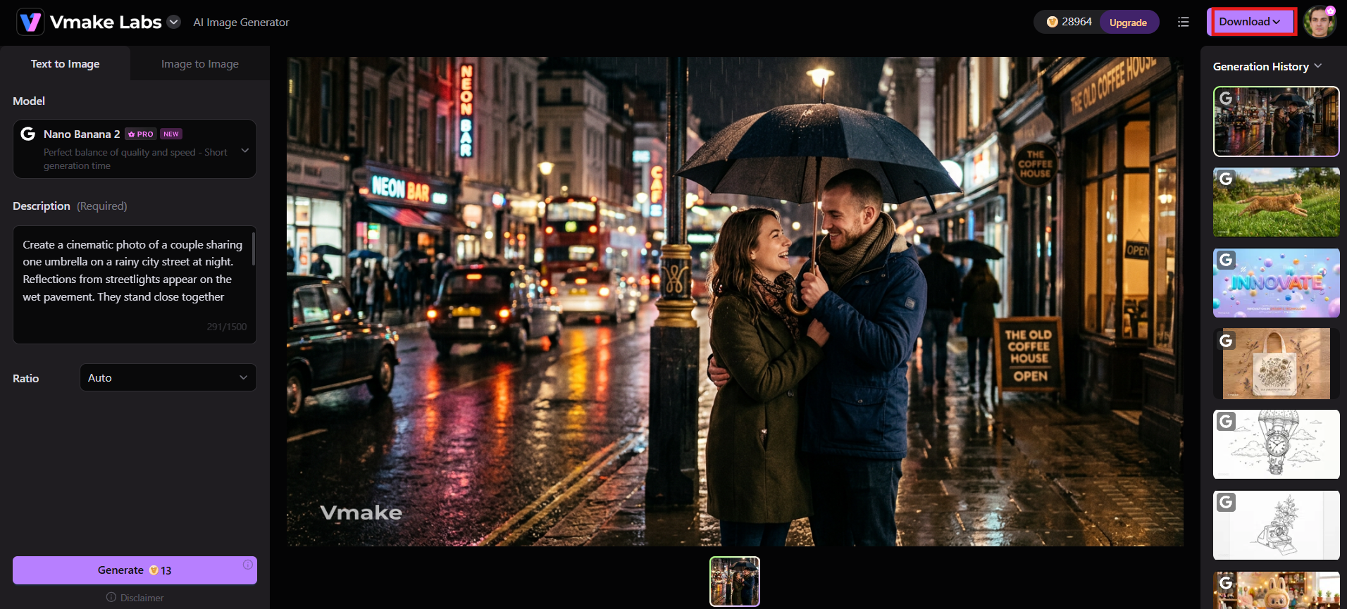 text Download image