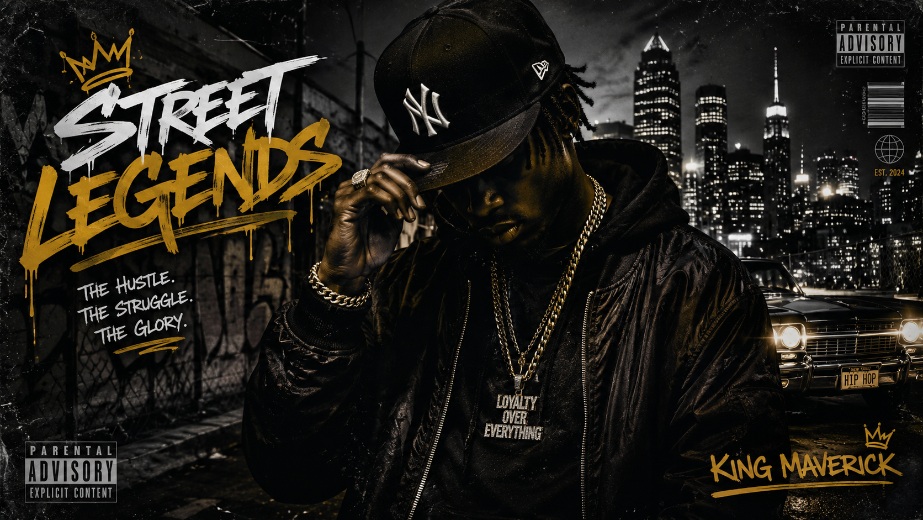 text Rap and hip-hop album cover