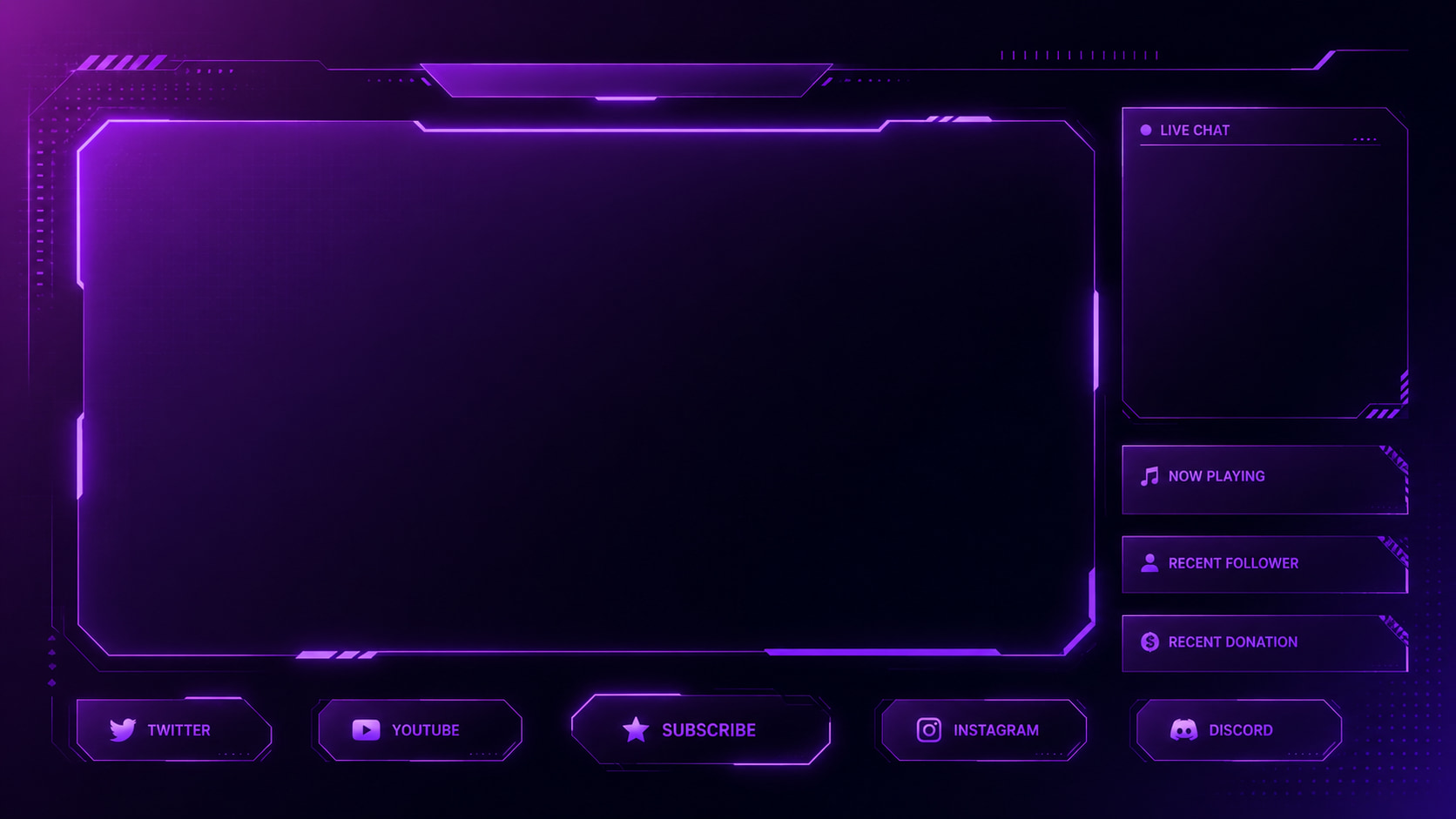 text 2. Dark mode gradient app launch teasers