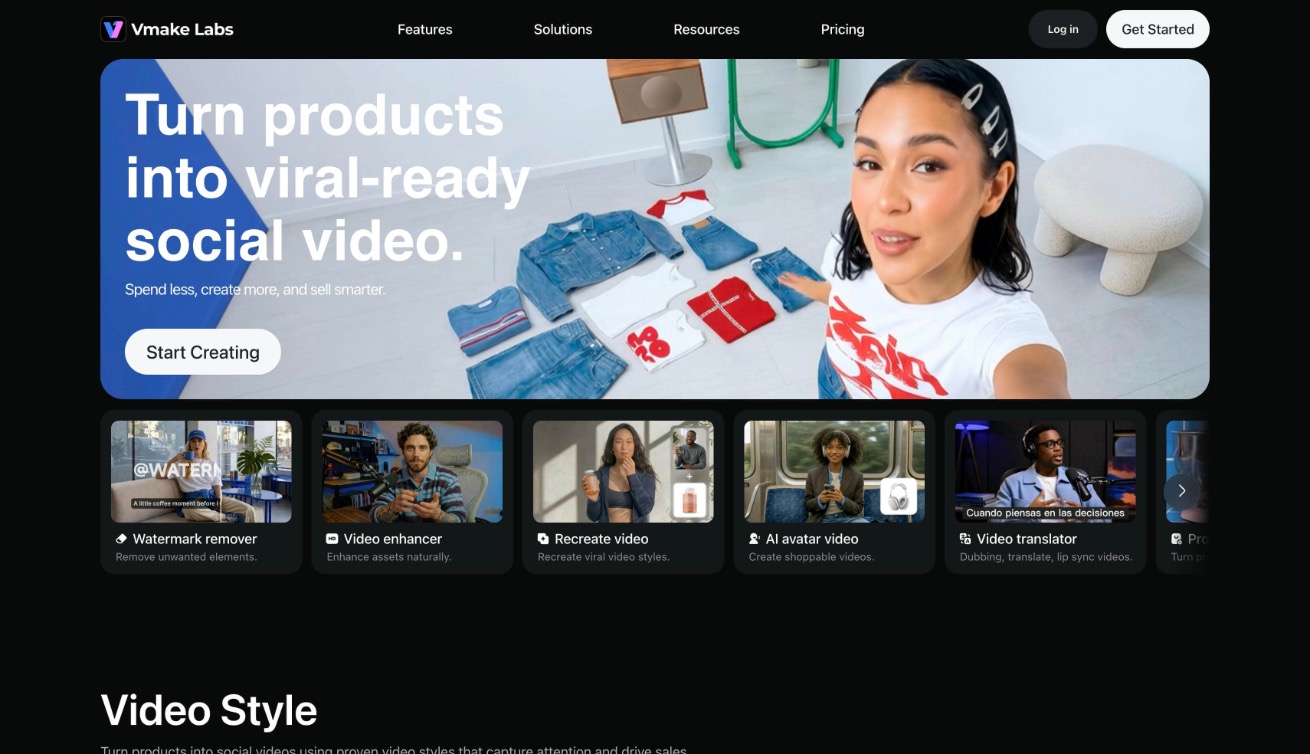 Vmake: Best brand video generator