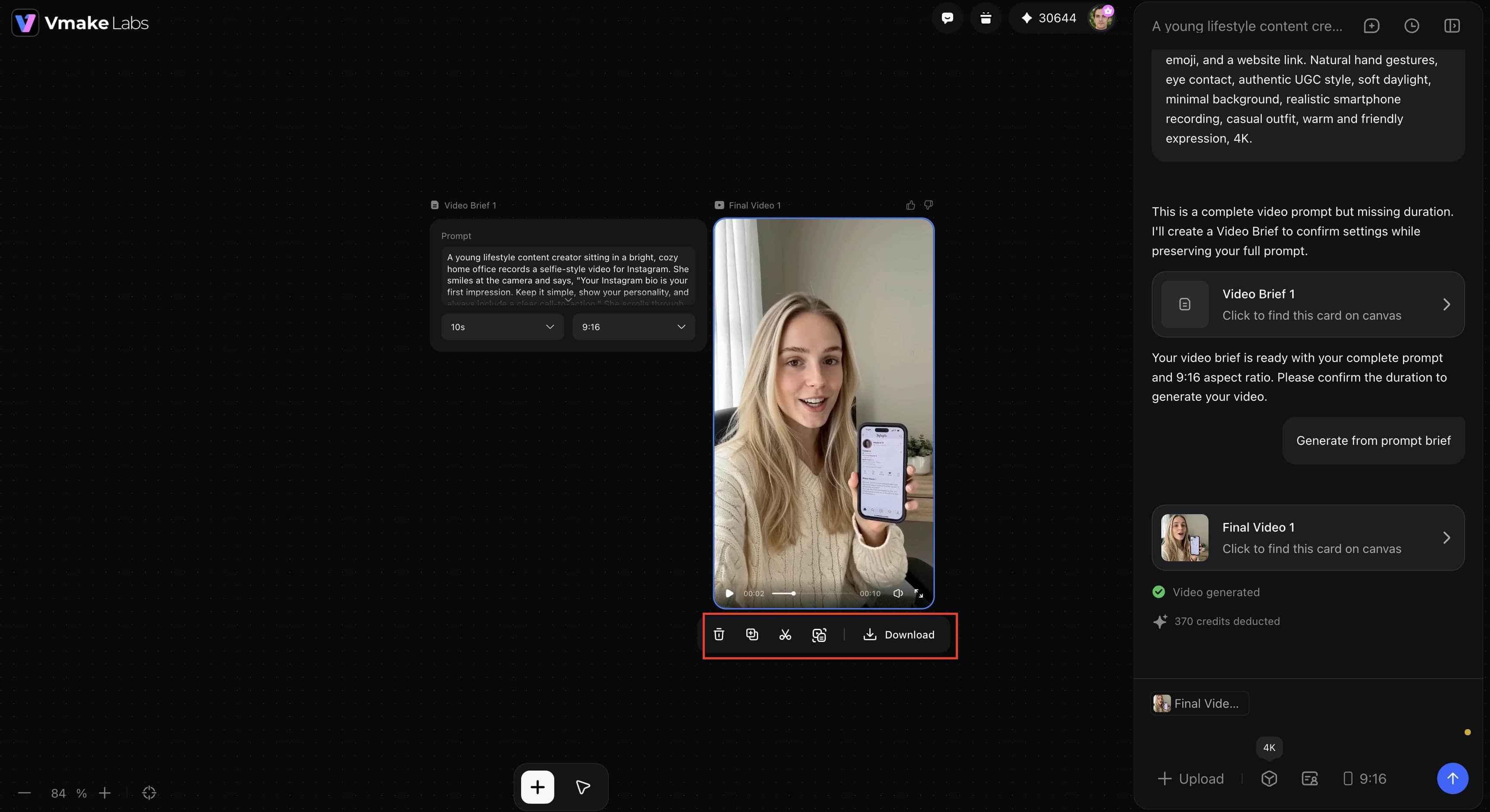 text Generate and publish