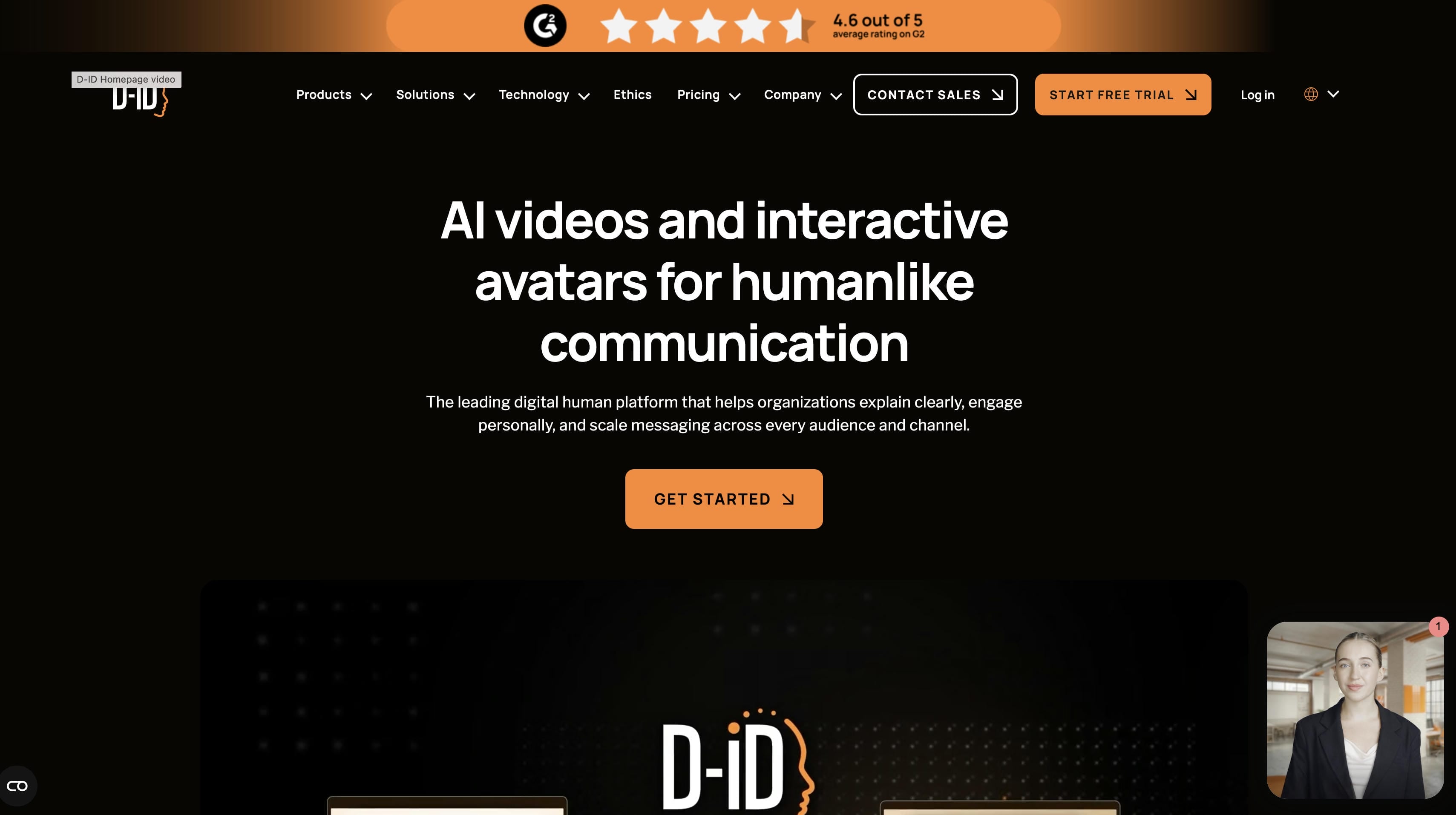 D-ID AI Video Generator