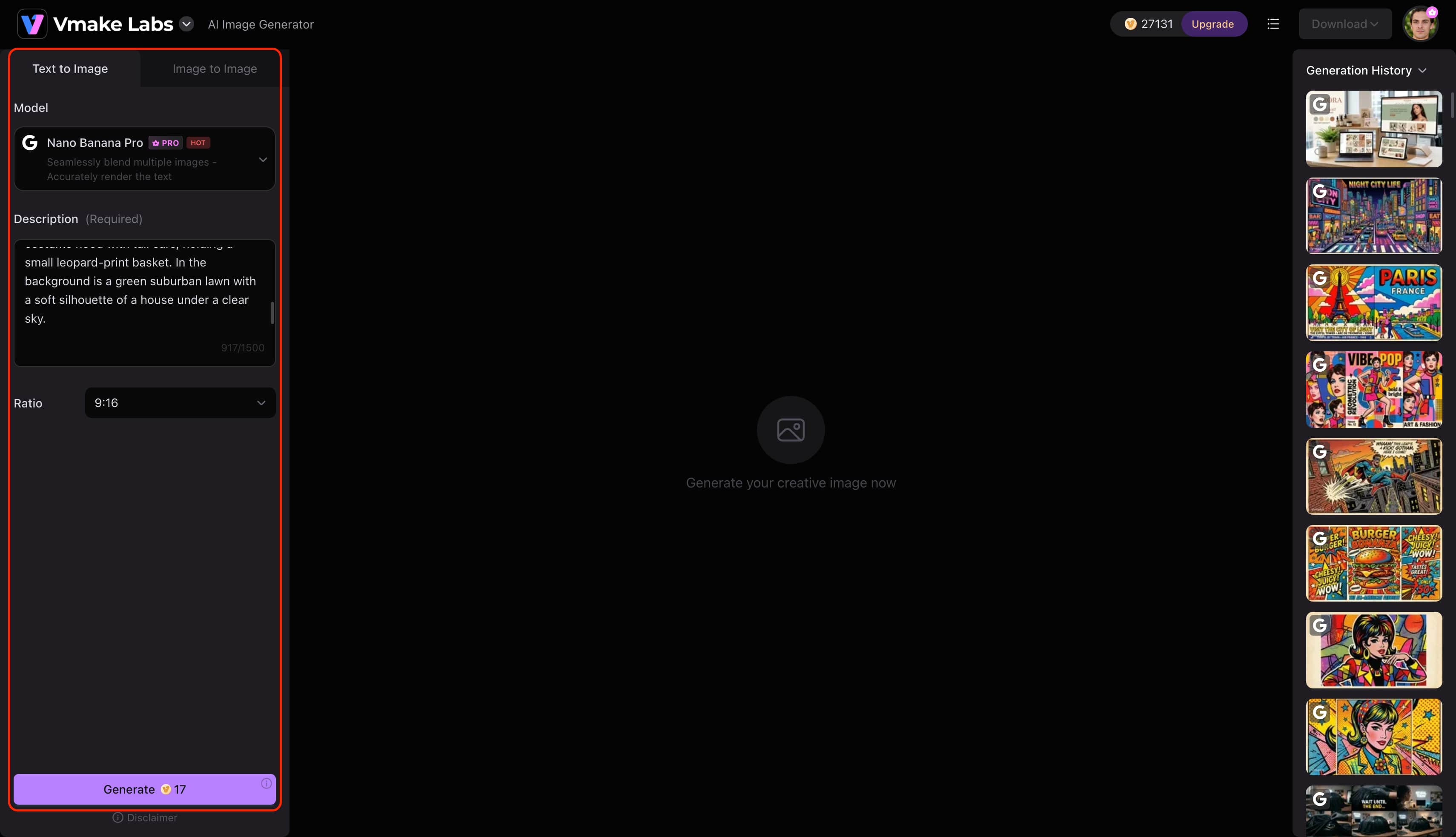 text Step 2: Configure the prompt and model settings