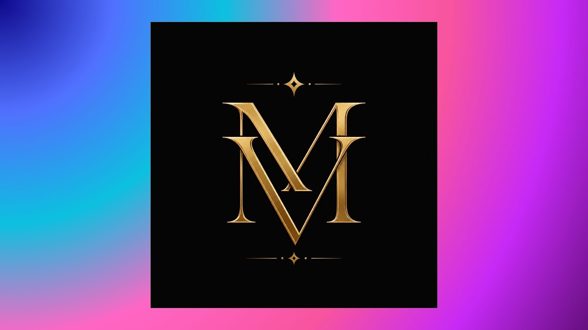 text Monogram Logo