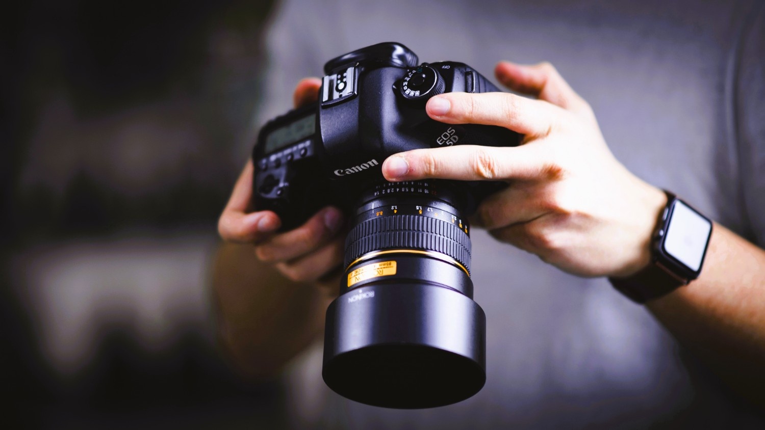 Setting a low camera ISO