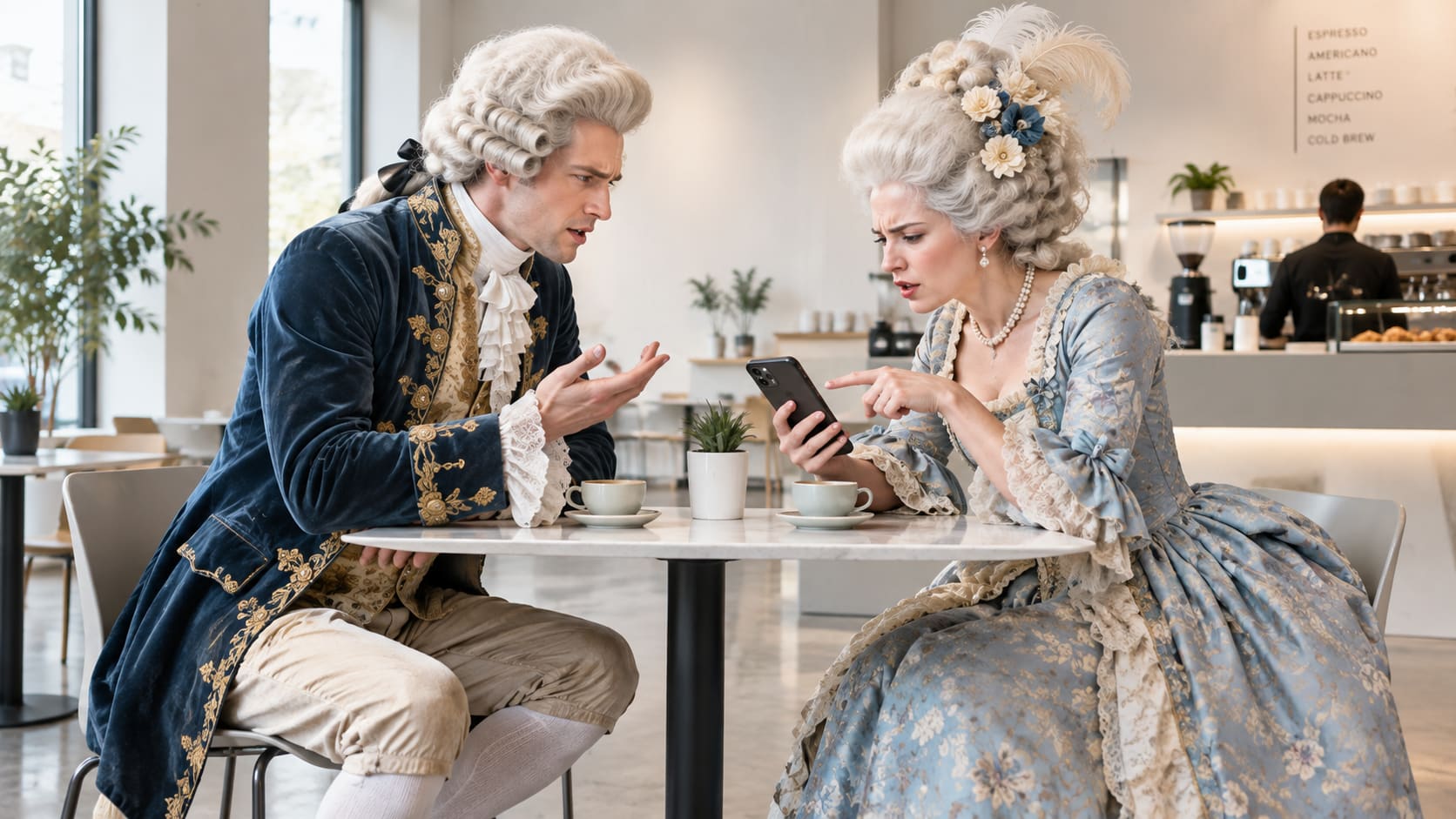 9. Fictional conversations