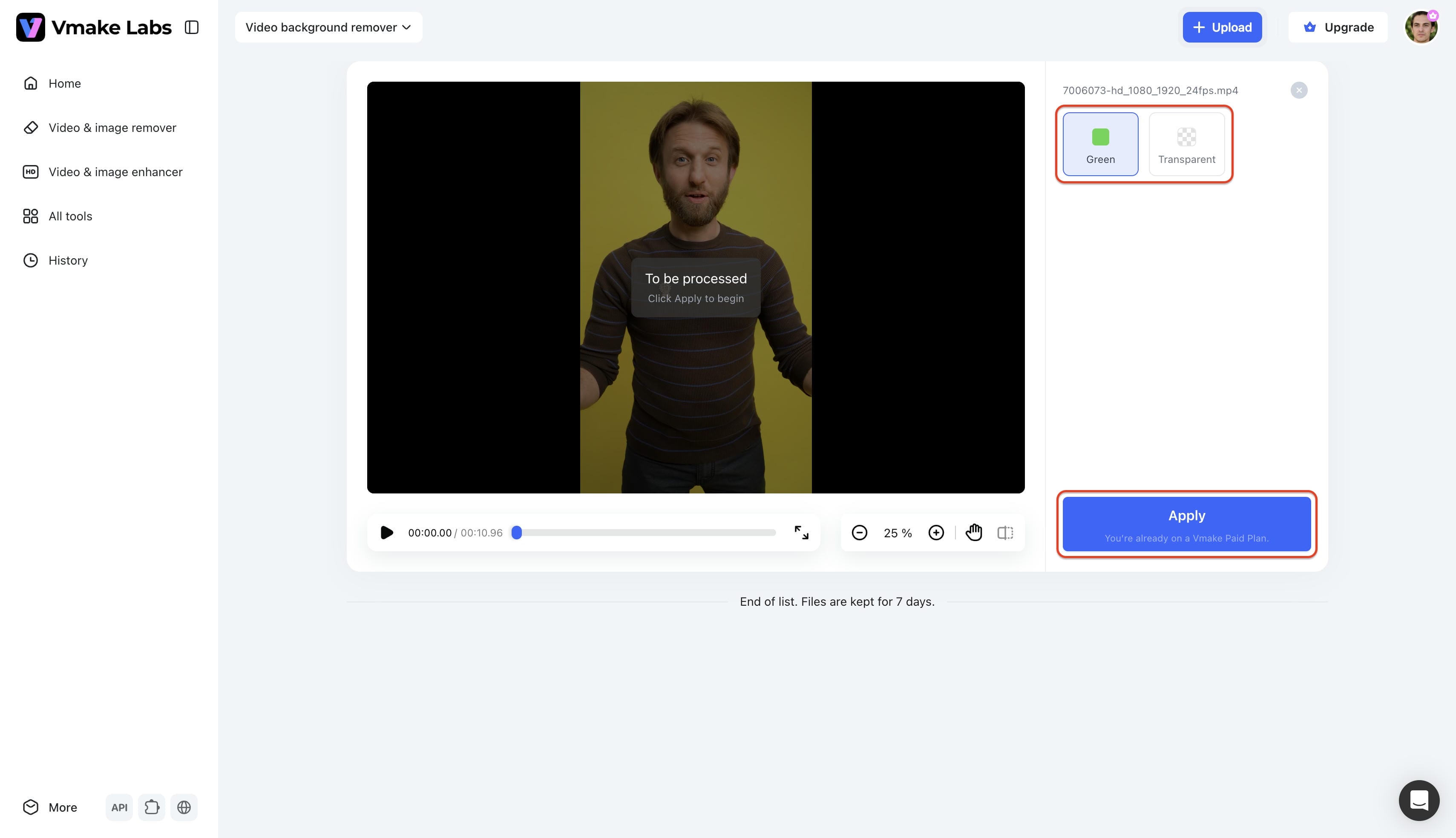 Download your video
