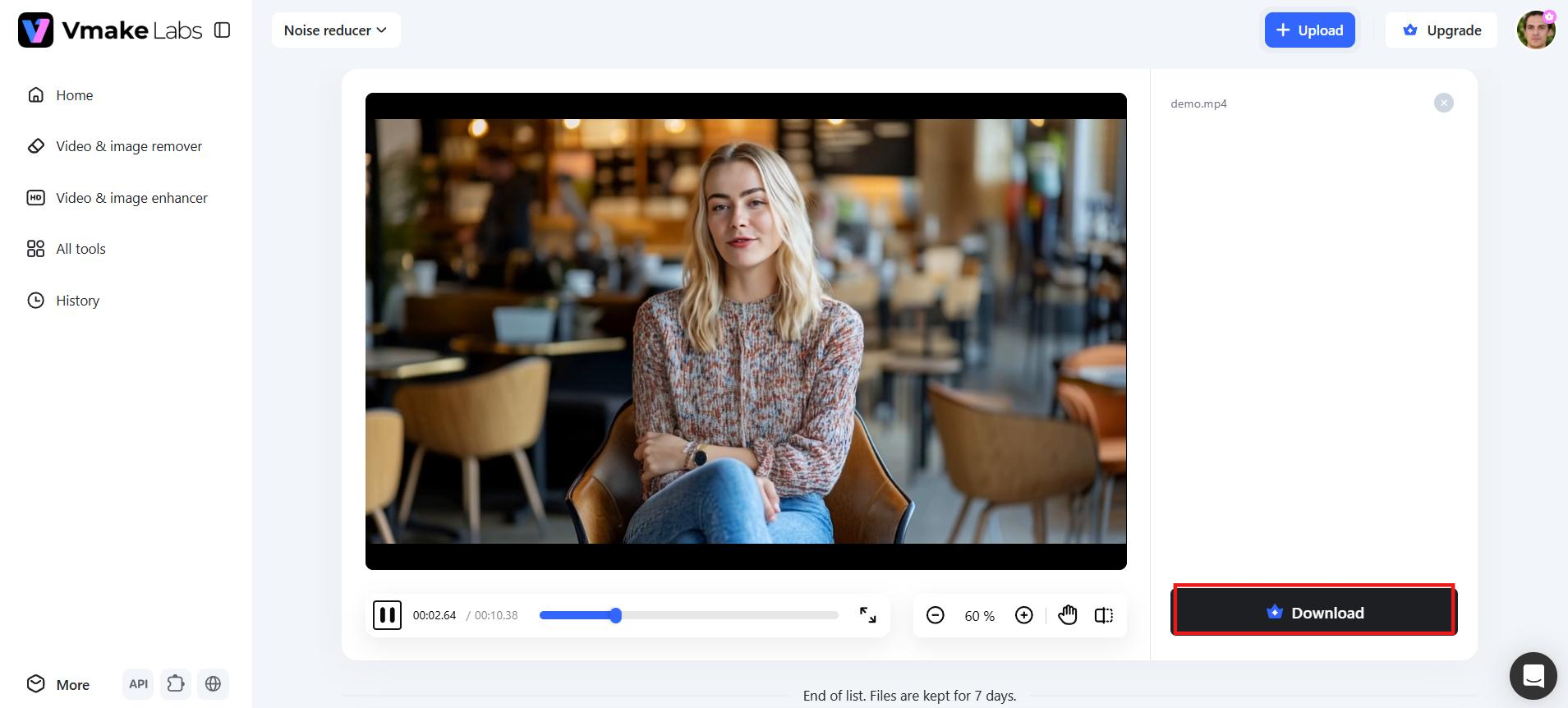 text Download video