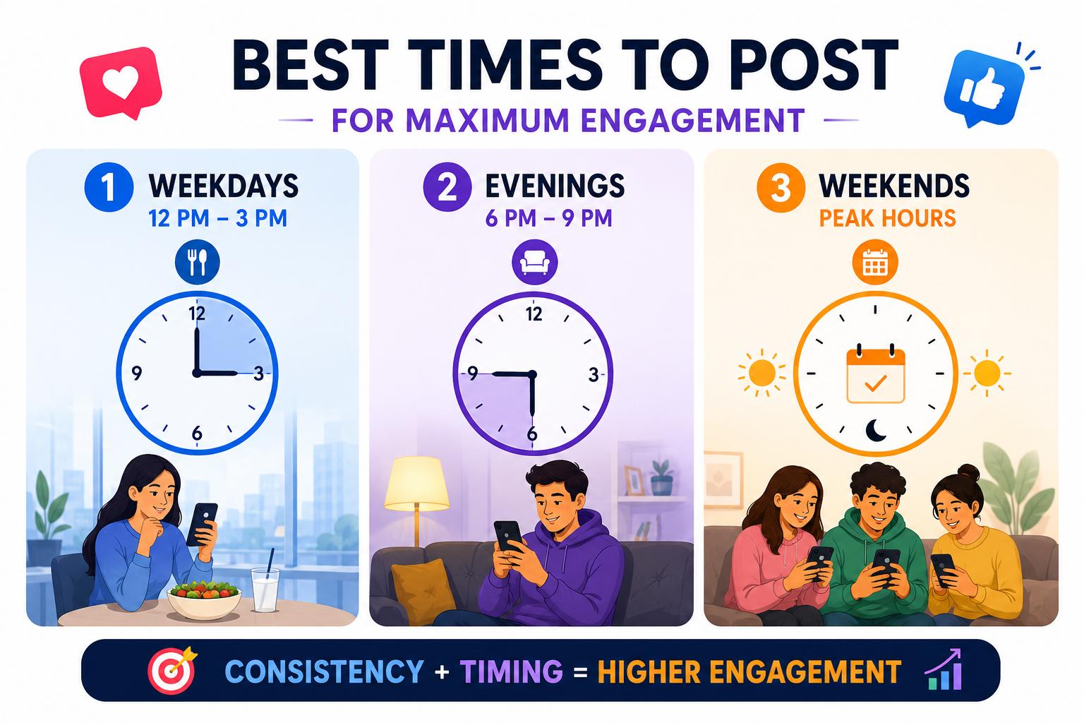 Best Times to Post YouTube Shorts