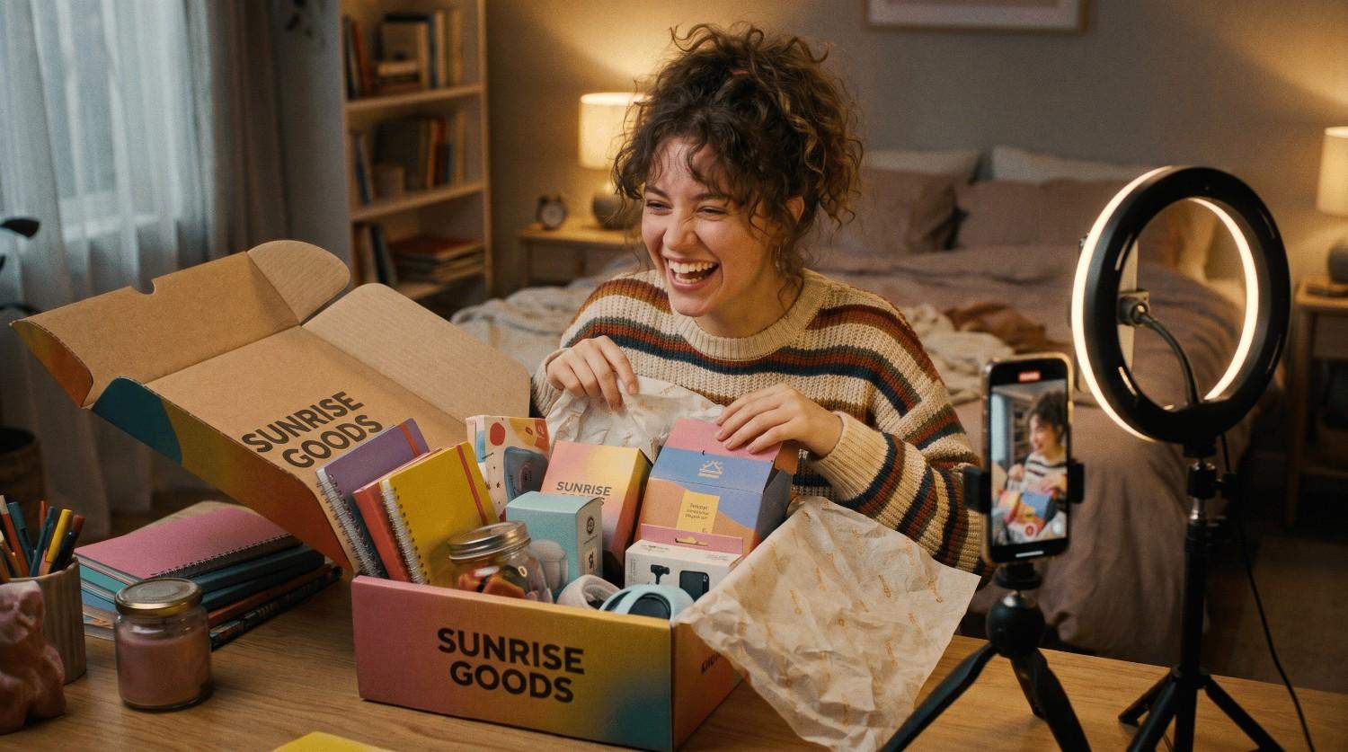 UGC/unboxing demos