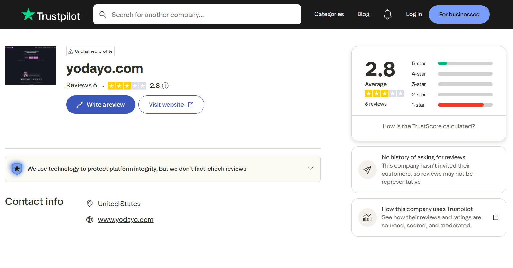 text Trustpilot