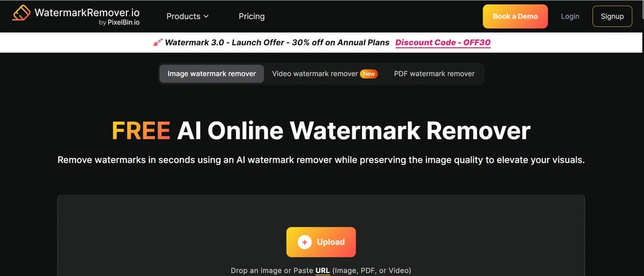 text WatermarkRemover.io