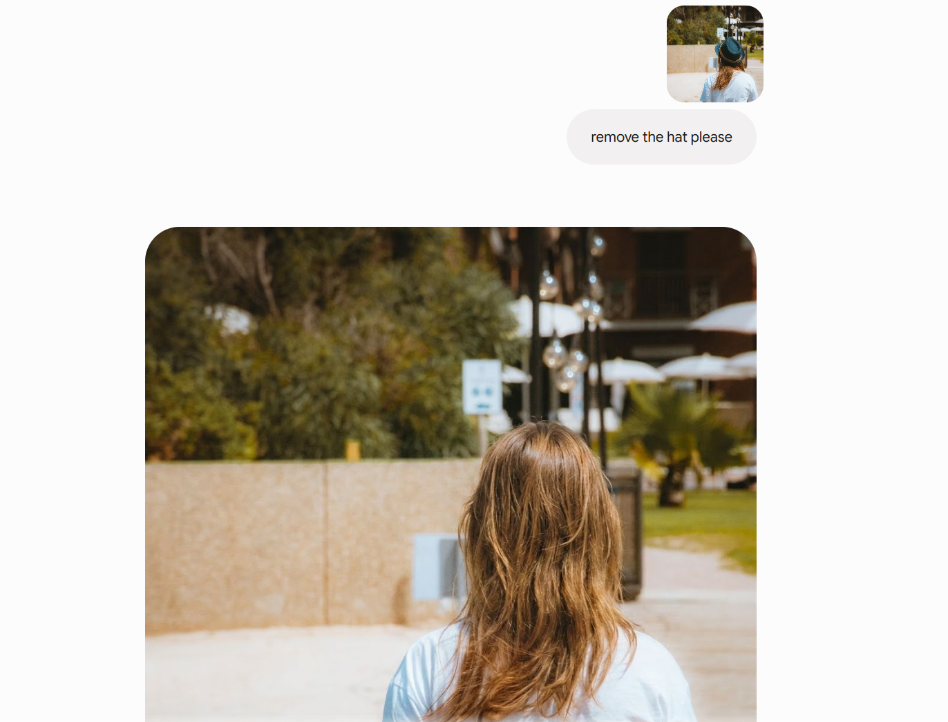 text AI image editing gemini