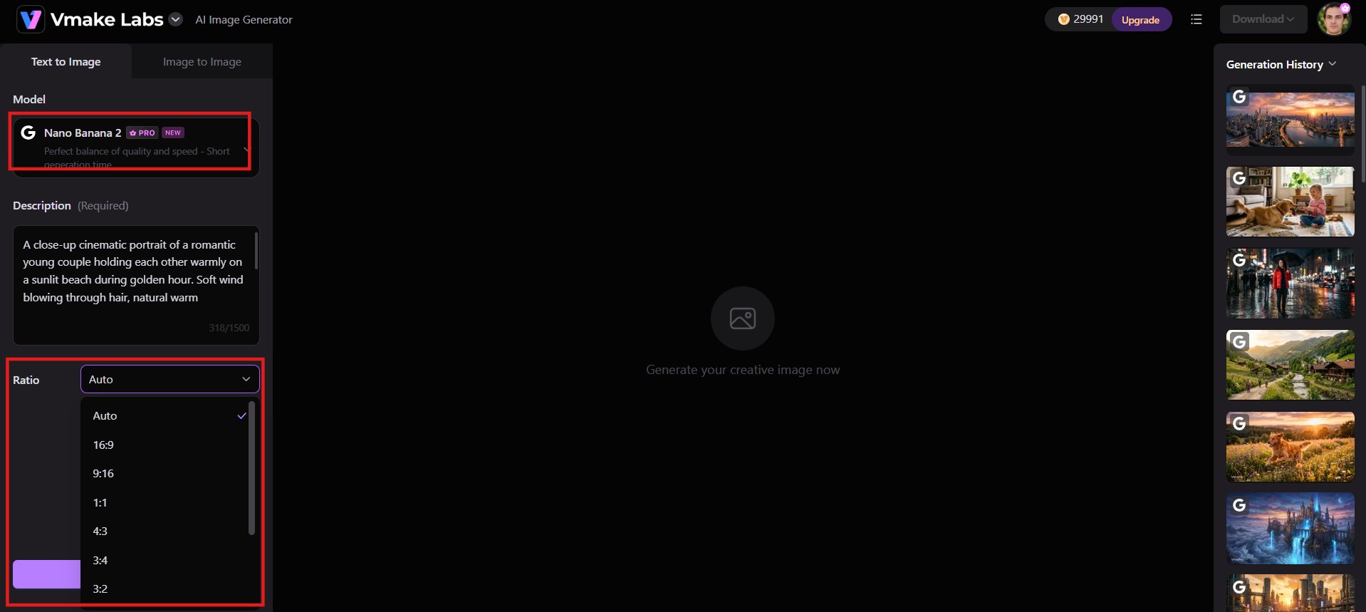 text Adjust settings