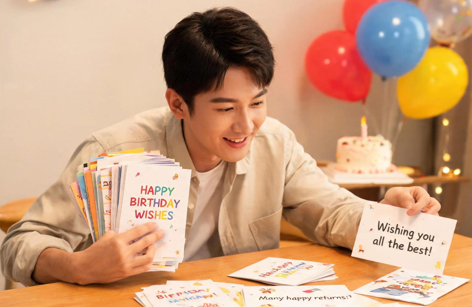 Gather birthday wishes