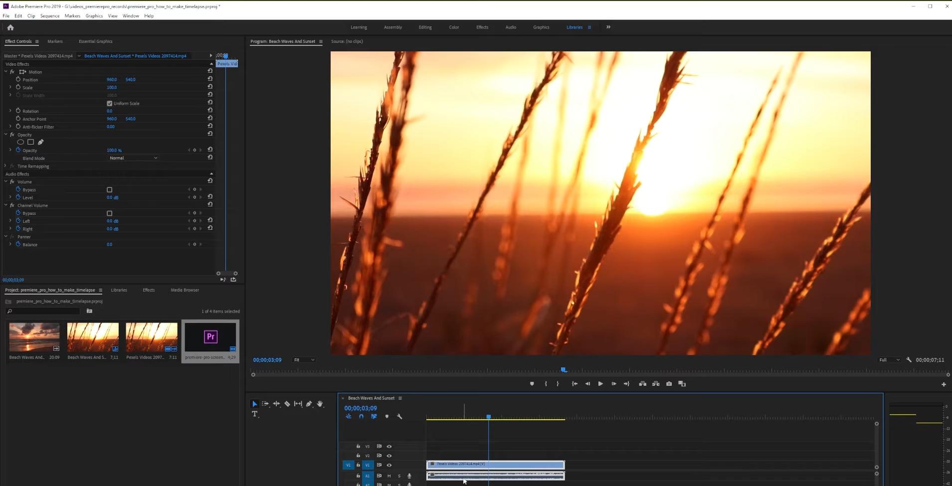 text Import video